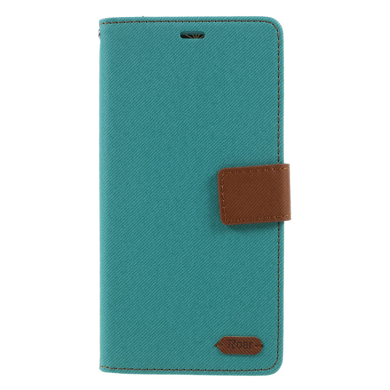 Case Samsung Galaxy Note 9 #เคสฝาพับ ROAR KOREA แบบกระเป๋าสตางค์หนังทวิลปิดแม่เหล็ก