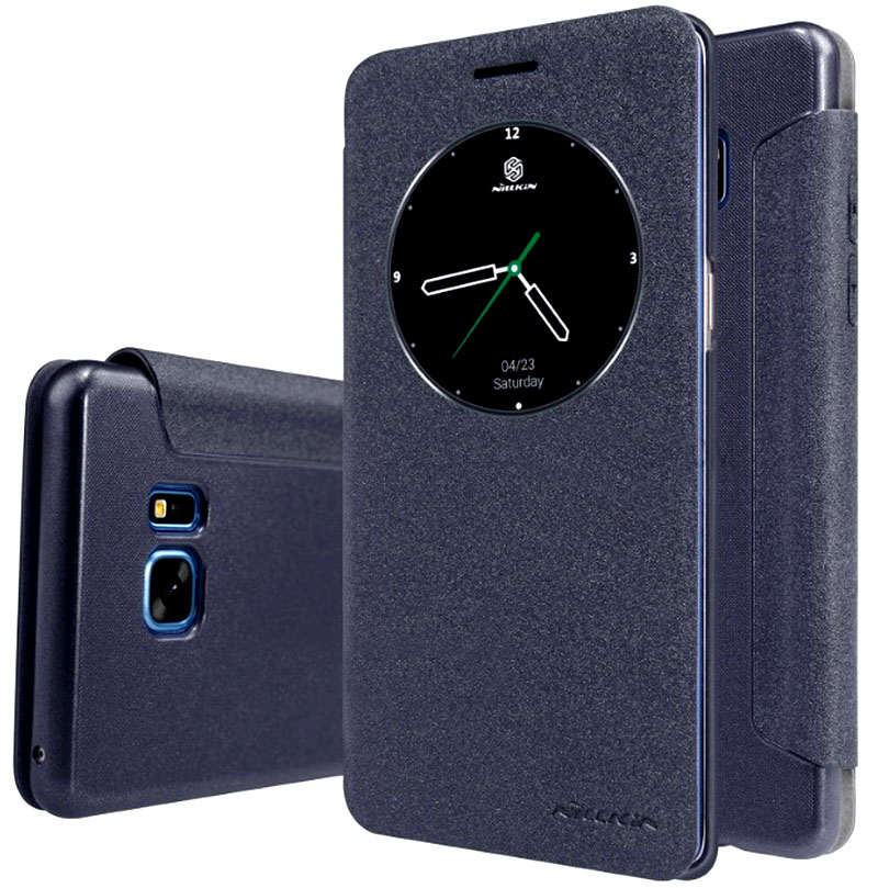 Case Samsung Galaxy Note FE #เคสฝาพับ NILLKIN แท้รุ่น Sparkle Series View Window Leather สีสันสวยงาม