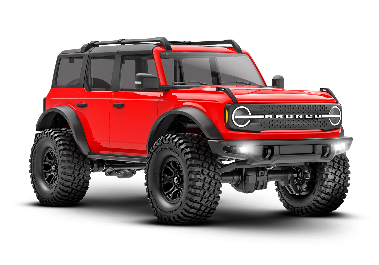 97074-1-RED 1/18 TRX-4M™ Scale and Trail® Crawler with Ford® Bronco® Body RED
