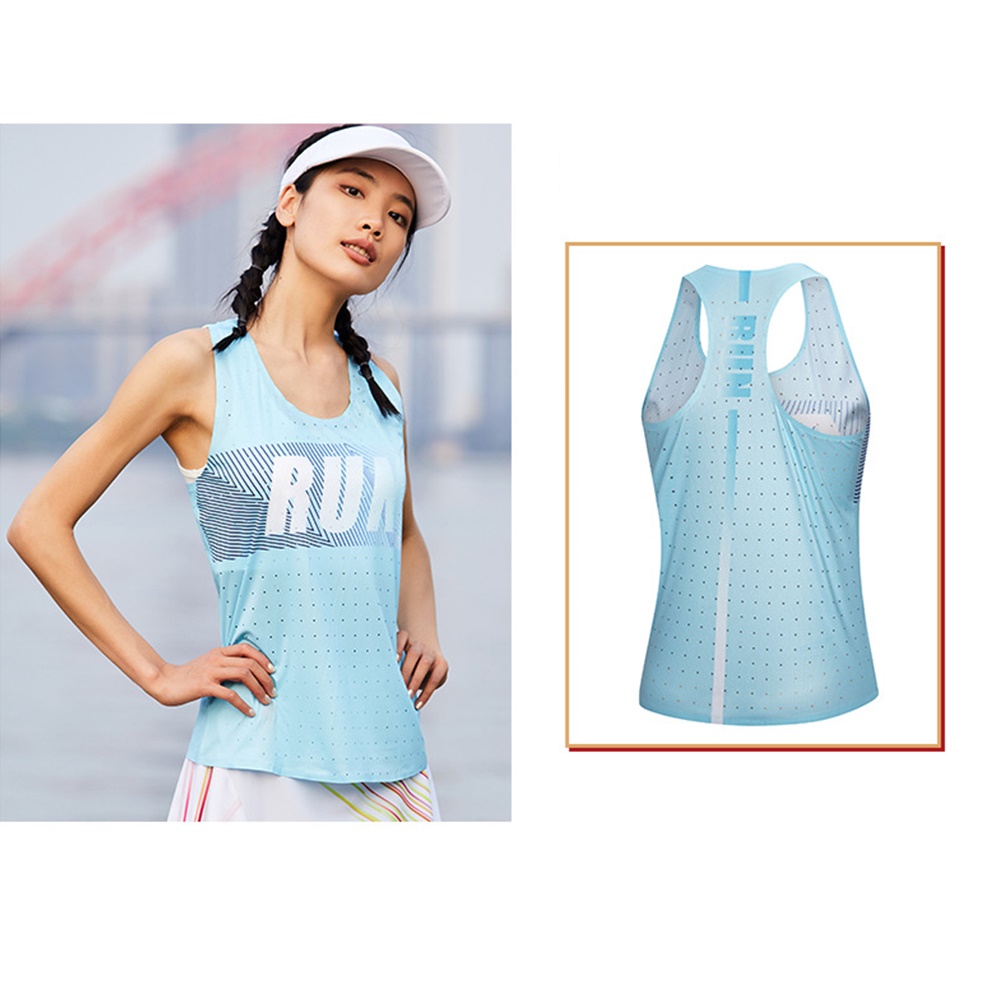 เสื้อกล้ามผู้หญิง คอกลมไร้รอยต่อ น้ำหนักเบา ใส่สบาย ใยผ้าคุณภาพสูงคล้าย aero swift (S18)