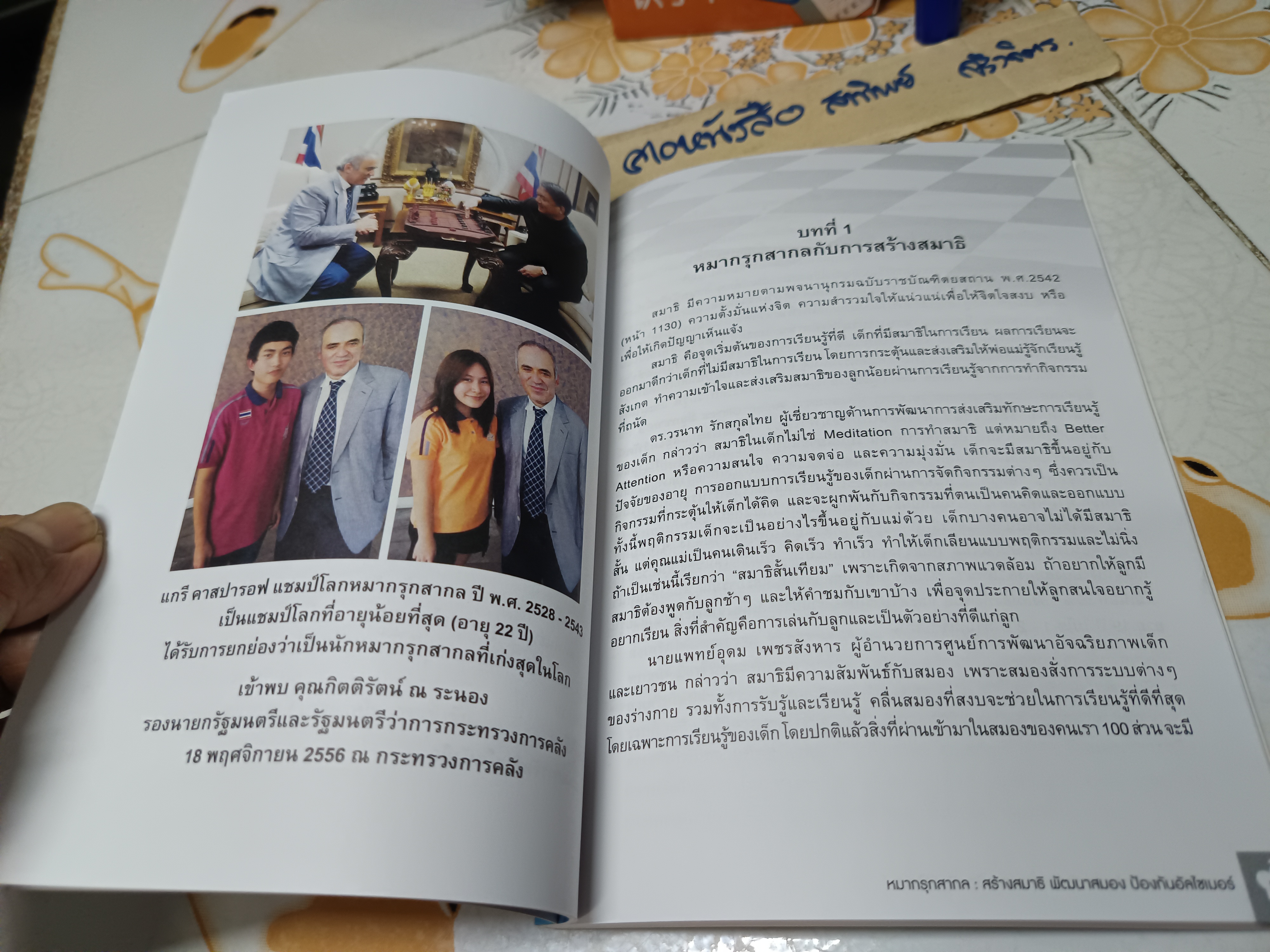 หนังสือ หมากรุกสากล : ฉบับสร้างสมาธิ พัฒนาสมอง ป้องกันอัลไซเมอร์ โดย รัชพล ธนโรจน์รุ่ง **สินค้าหมด**