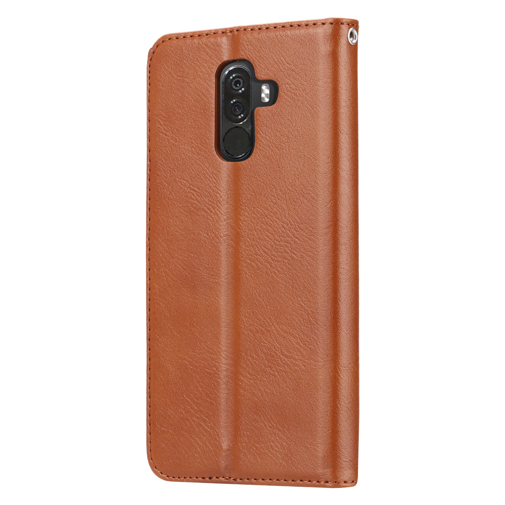 Case Xiaomi Pocophone F1 #เคสฝาพับแบบกระเป๋าสตางค์หนัง PU มีช่องเสียบบัตรคุณภาพดี