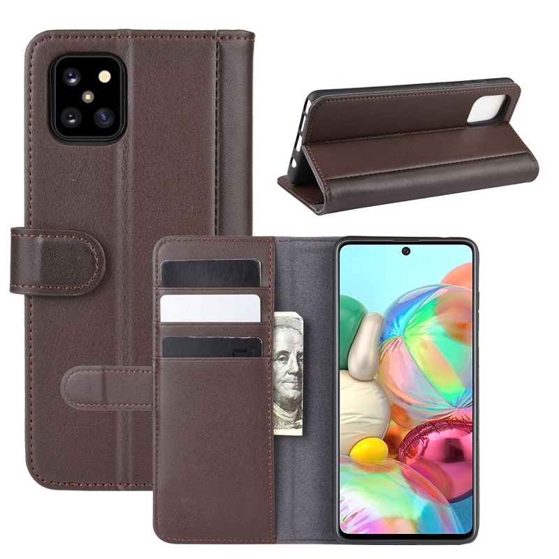 Case Samsung Galaxy Note 10 Lite #เคสฝาพับสไตล์กระเป๋าสตางค์รูปแบบหนังแยกมีช่องเสียบบัตรคุณภาพดี