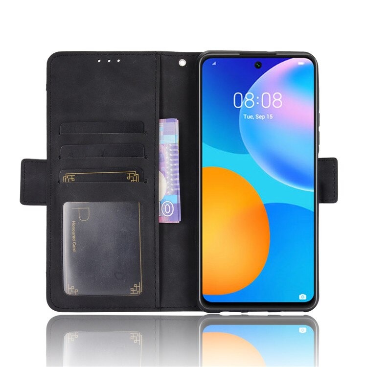 Case Huawei Y7a#เคสฝาพับหนัง PU มีที่เสียบการ์ดหลายช่อง Multiple Card Slots PU Leather Cover