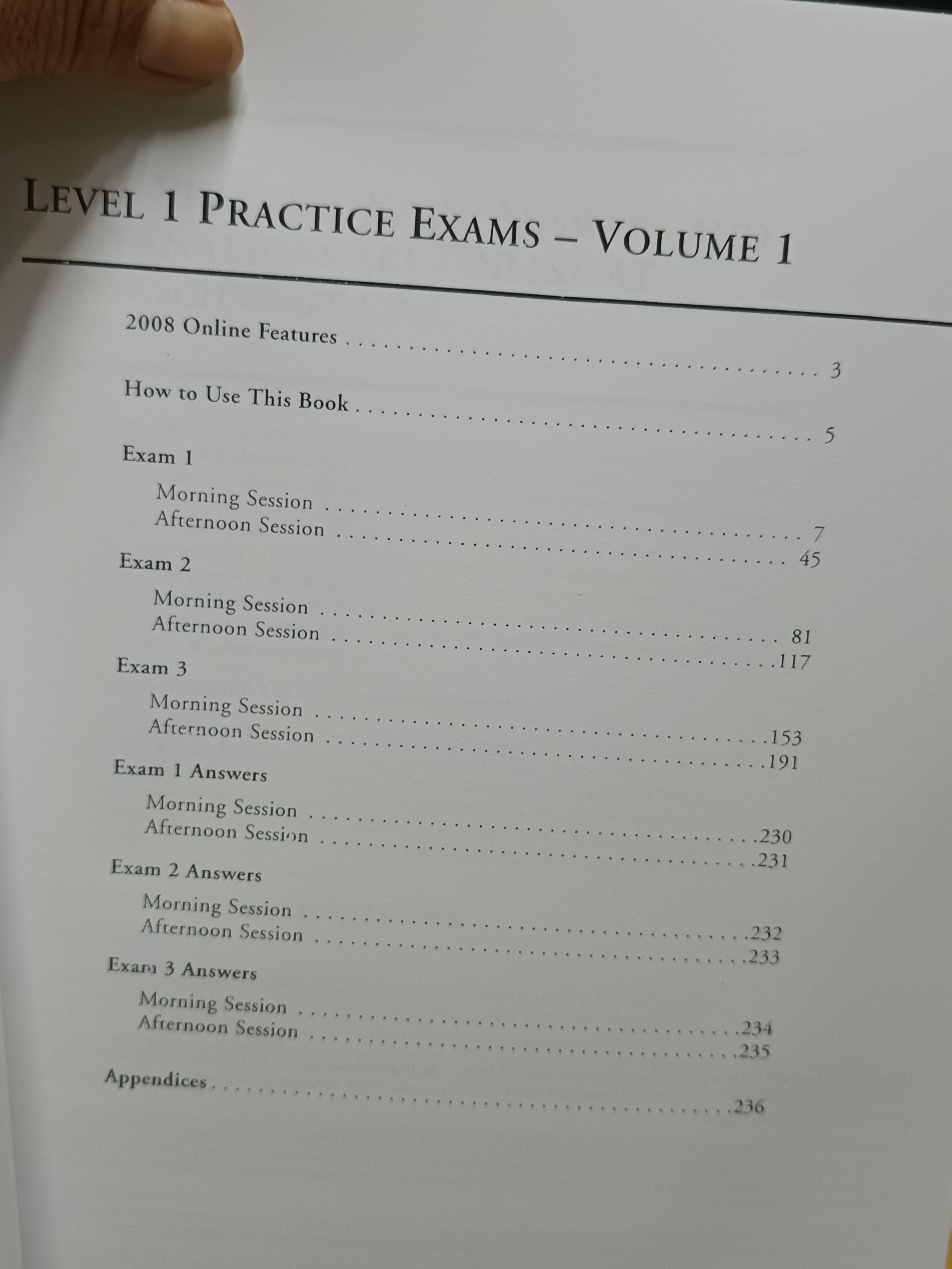 Schweser Study Notes 2008 + Schweser Practice Exams 2008 (ขายรวม 3 เล่ม)