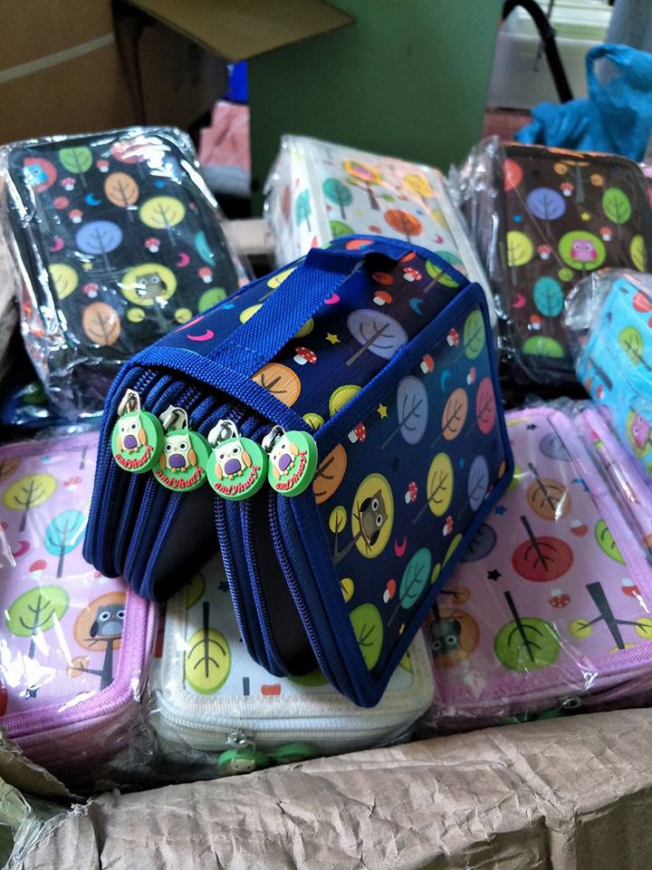 กระเป๋าใส่อุปกรณ์เครื่องเขียน 4 ชั้น