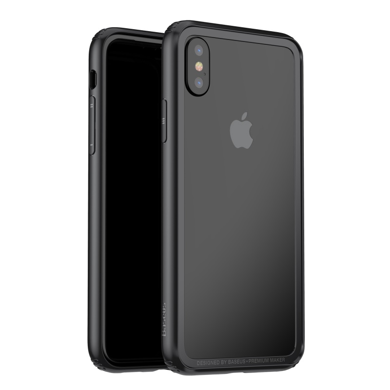 เคส iphone X / iPhone XS #เคสขอบกันกระแทก BASEUS Bumpe Plastic + TPU ผลิตจากพลาสติก และ TPU พรีเมี่ยม