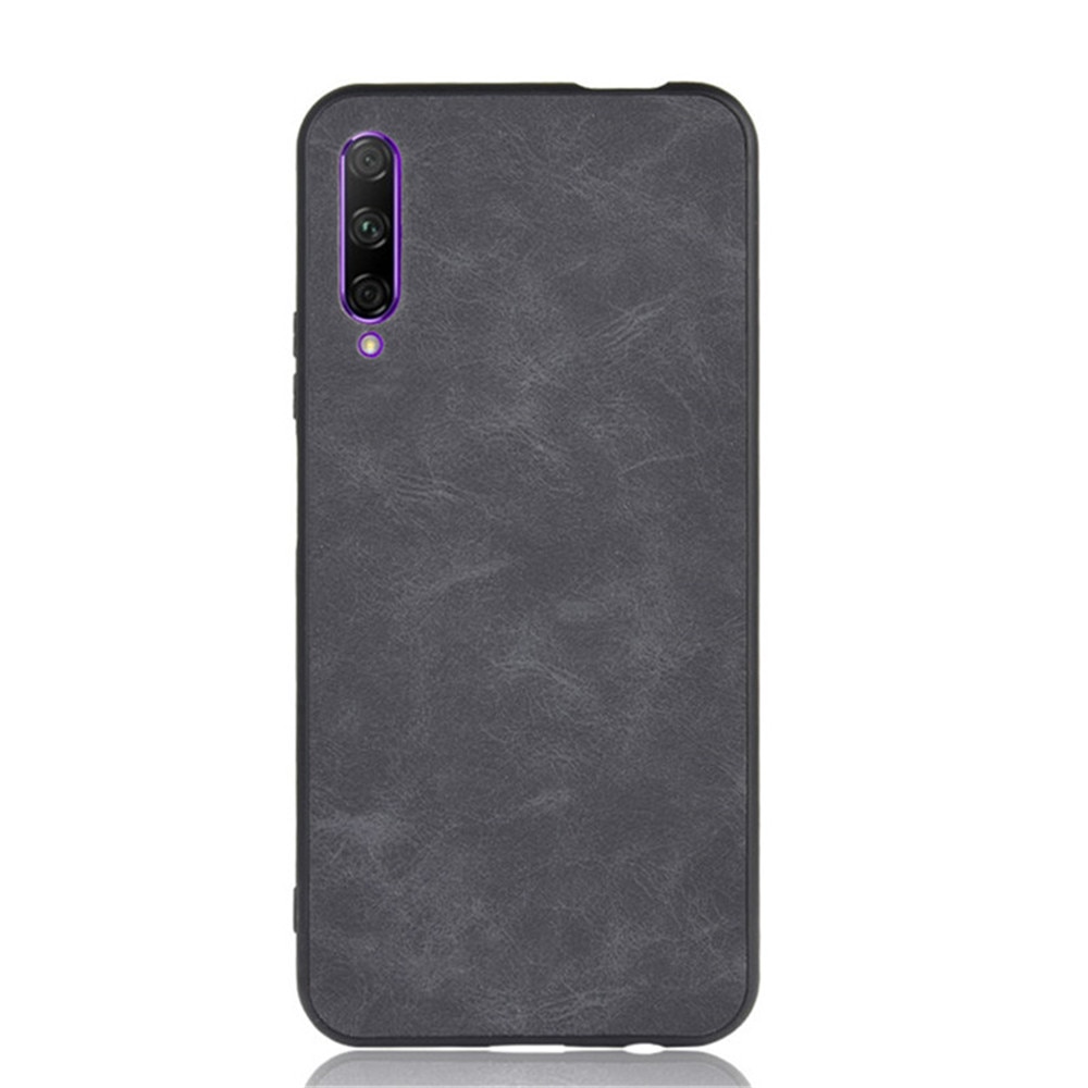 Case Huawei Y9s #เคสฝาหลัง TPU เคลือบผิวด้วยหนัง PU