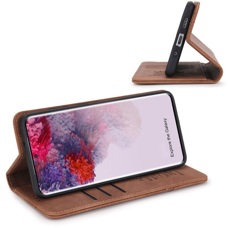 เคส Samsung Galaxy A22หนัง PU #เคสฝาพับสไตล์กระเป๋าสตางค์พร้อมช่องใส่การ์ด Luxury Flip Stand Card Phone Leather Wallet Cover Casing