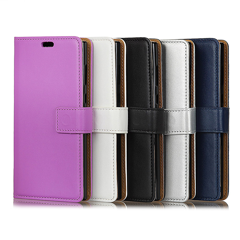 เคส OnePlus 6 #เคสฝาพับแบบกระเป๋าสตางค์พับวางตั้งได้ PU Leather Protection case