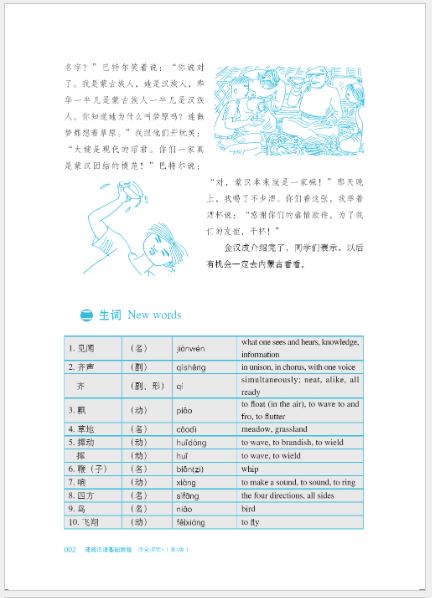 แบบเรียนภาษาจีน Chinese Crash Course: Integrated Textbook 8 (พิมพ์ครั้งที่ 3) 速成汉语基础教程·综合课本8（第3版） Chinese Crash Course: Integrated Textbook 8 (3rd Edition)