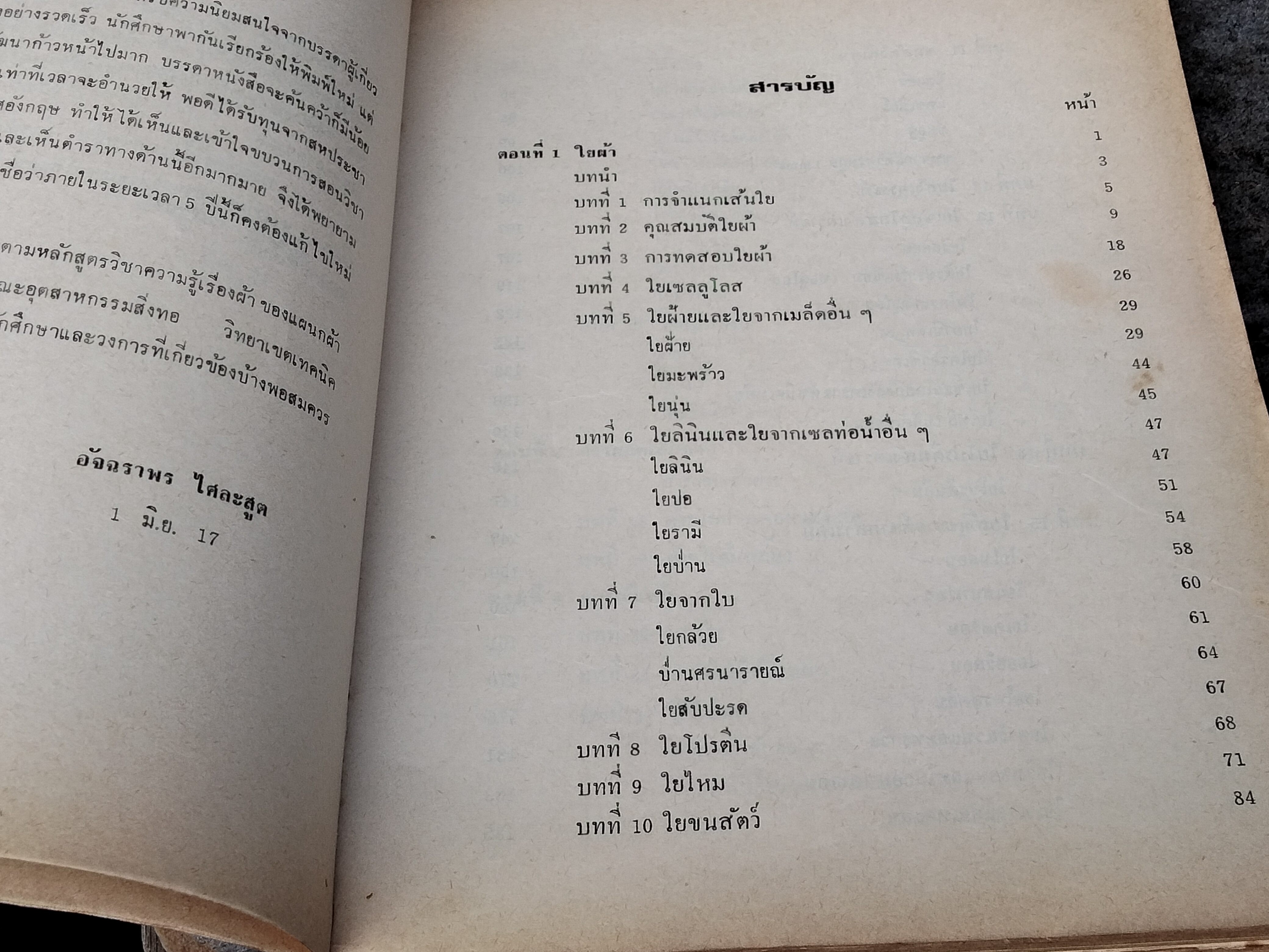 ความรู้เรื่องผ้า - อัจฉราพร ไศละสูต **สินค้าหมด**