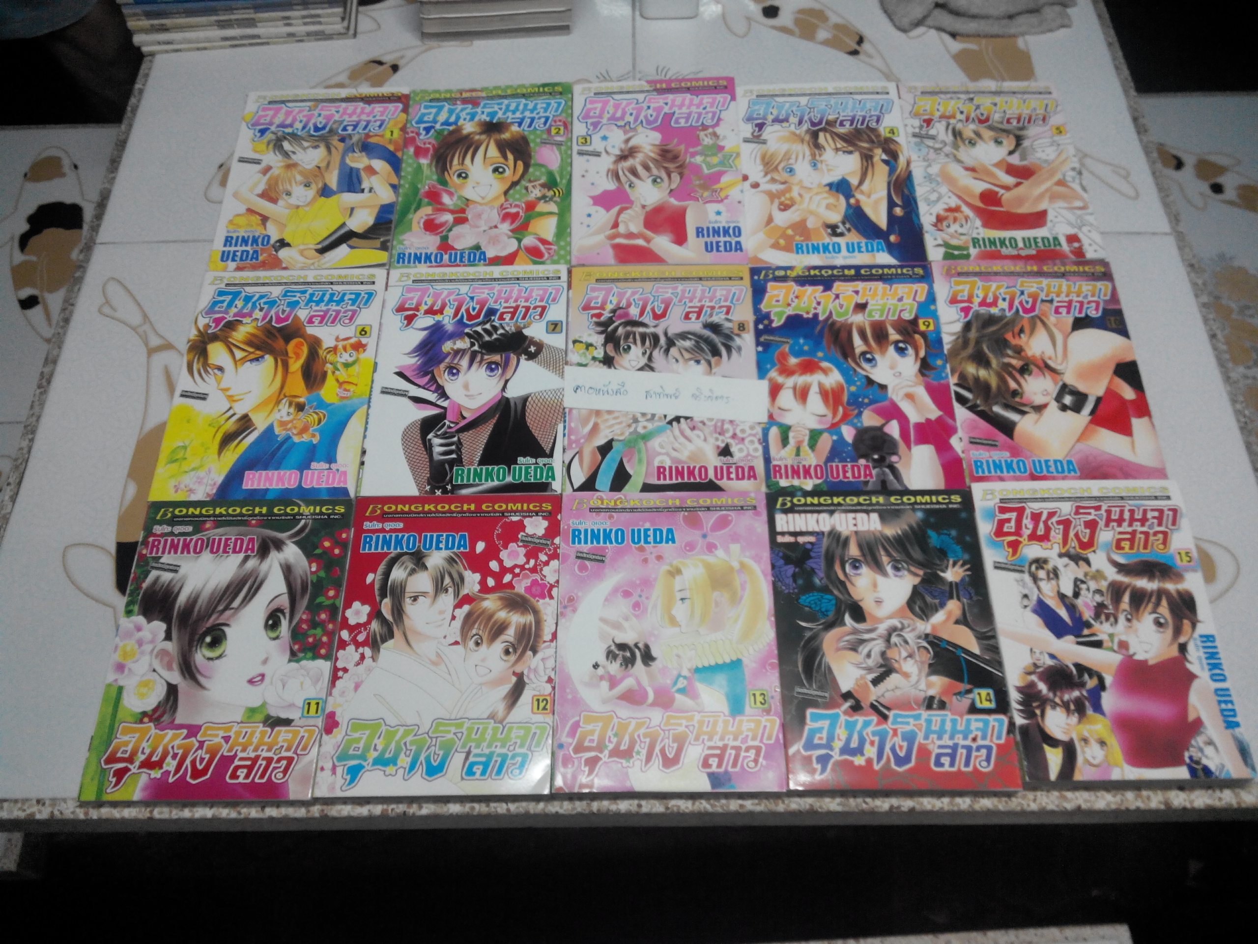 อุซางิ นินจาสาว ครบชุด 15 เล่มจบ โดย RINKO UEDA