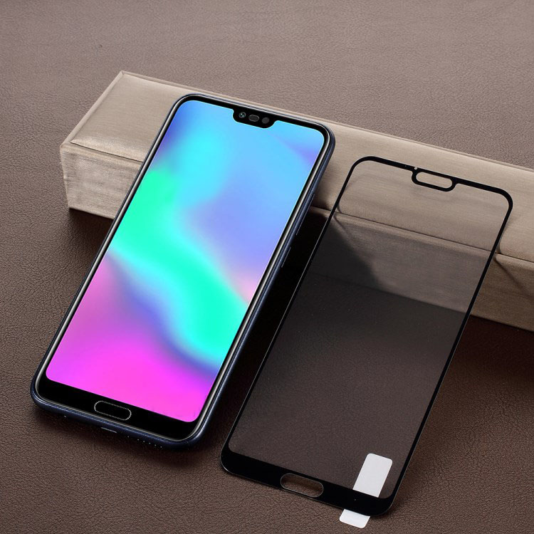 ฟิล์มกระจกนิรภัย Honor 10 แบบเต็มหน้าจอ Full Coverage Tempered Glass