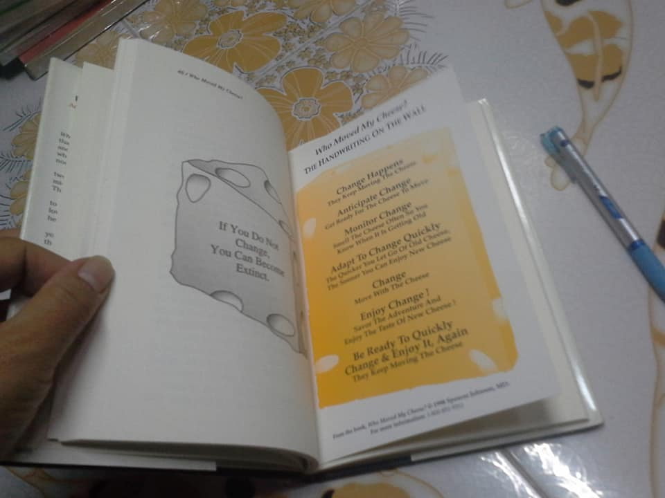 Who Moved My Cheese? (Spencer Johnson) ฉบับภาษาอังกฤษ ปกแข็ง **สินค้าหมด**