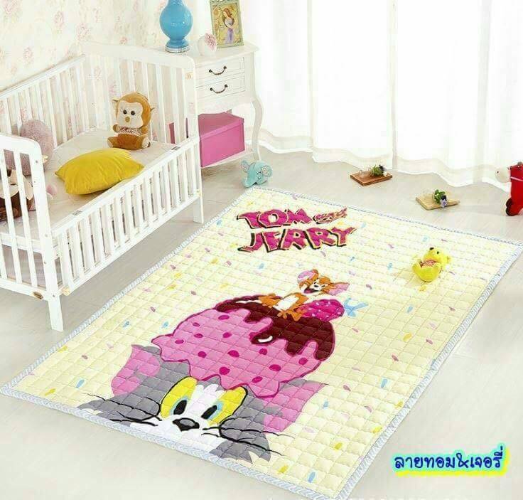 ผ้ารองคลานสำหรับเด็กทรงเหลี่ยม