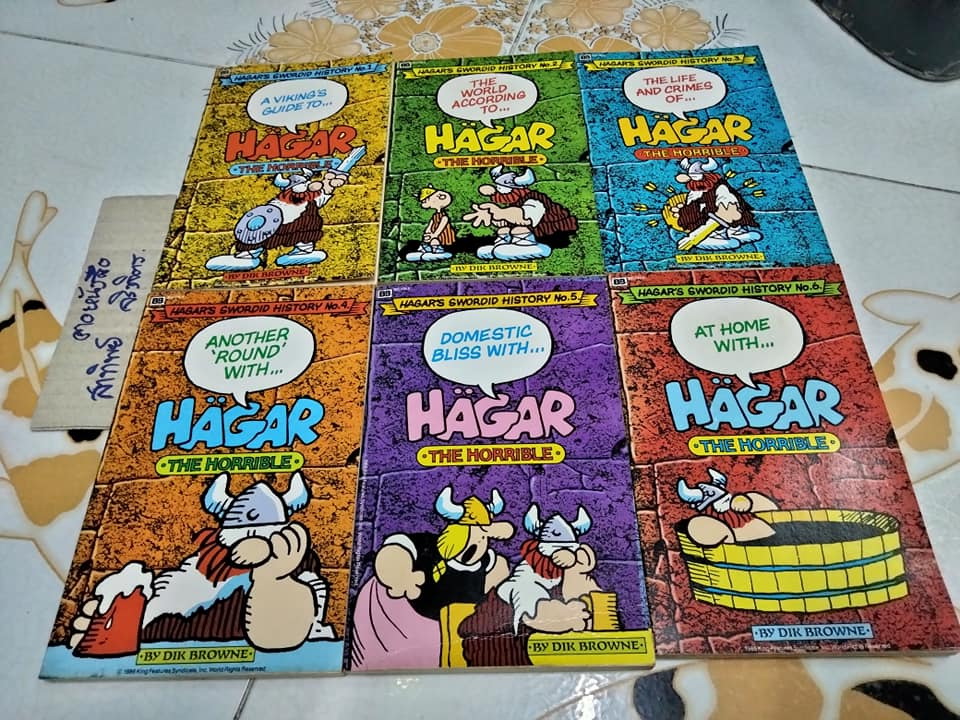 Hägar the Horrible (Hagar's Swordid History No.1- 6) - ขายรวม 6 เล่ม