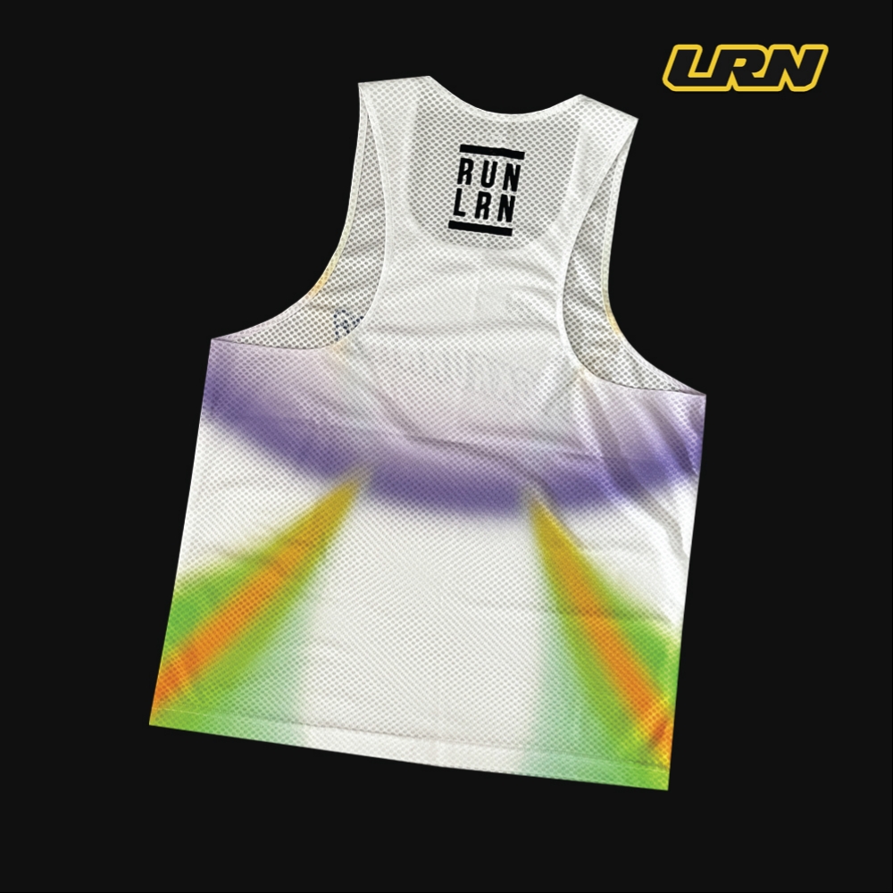 เสื้อวิ่งพิมพ์ลาย LRN เนื้อผ้า Super Air Flow (SF06)