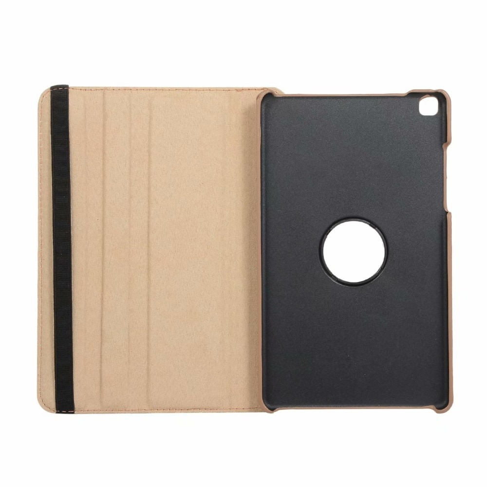 เคสแท็บเล็ต Samsung Galaxy Tab A 8.0 (2019) SM-T290 T295 T297 #เคสฝาพับหนังผิวลิ้นจี่ Litchi Grain 360 Degree Rotary ( สินค้าพร้อมส่ง)