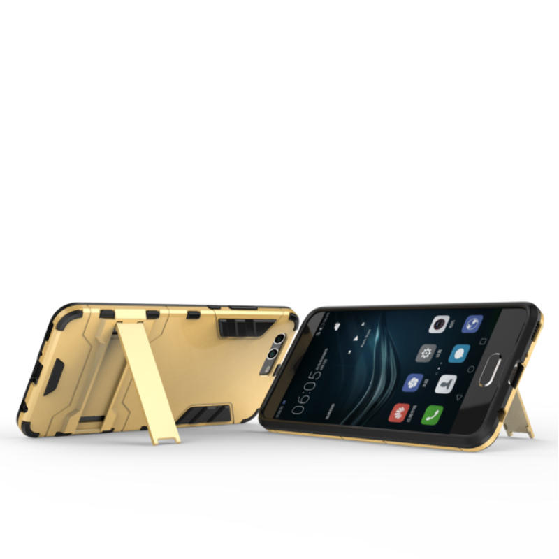 เคส Huawei P10 Plus #เคสฝาหลังกันกระแทก Solid PC + TPU Hybrid Cover (พร้อมส่ง)