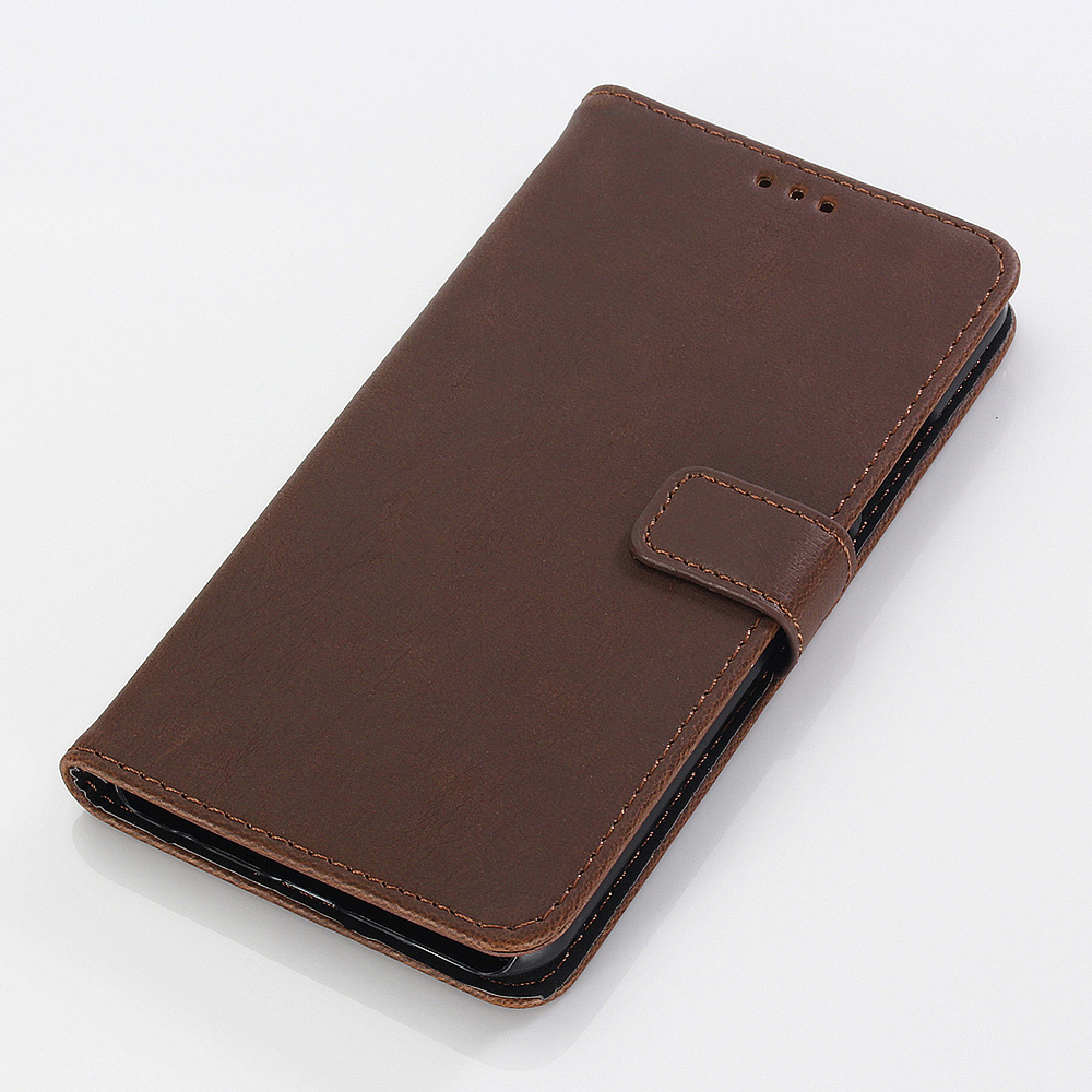 Case Asus Zenfone 5 ZE620KL / Zenfone 5Z ZS620KL #เคสฝาพับหนัง PU แบบกระเป๋าสตางค์สไตล์ย้อนยุค
