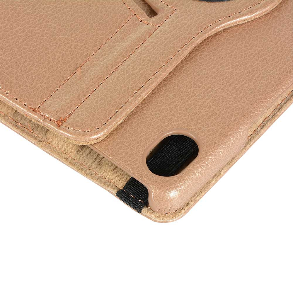 Case Huawei MediaPad M6 8.4 #เคสฝาพับหนังผิวลิ้นจี่ Litchi Grain 360 Degree Rotary