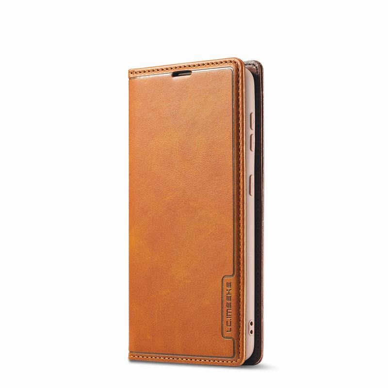 Case Samsung Galaxy S21+ #เคสฝาพับหนัง PU สไตล์กระเป๋าสตางค์พร้อมช่องใส่การ์ด Fashion Retro Card Slot Wallet Flip Cover PU Leather Phone Case