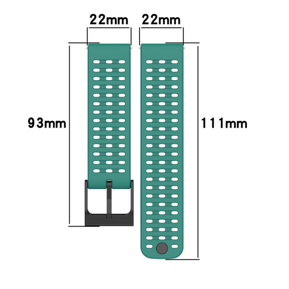 สายนาฬิกาซิลิโคน Suunto 22mm สำหรับ Suunto Race / Vertical / 5 Peak / 9 Peak / 9 Peak Pro (AA23)