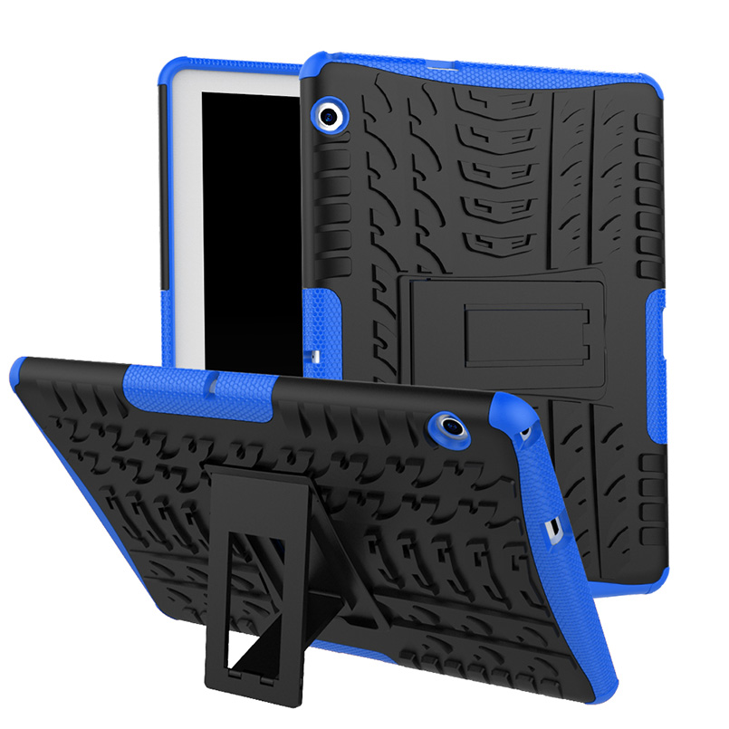 เคส Huawei MediaPad T3 10 (9.6inch) Kickstand PC + TPU Hybrid #เคสฝาหลังกันกระแทก
