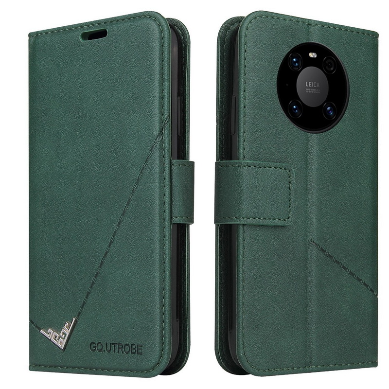 Case Huawei Mate 40 Pro #เคสฝาพับแบบกระเป๋าสตางค์หนัง PU มีช่องเก็บบัตร