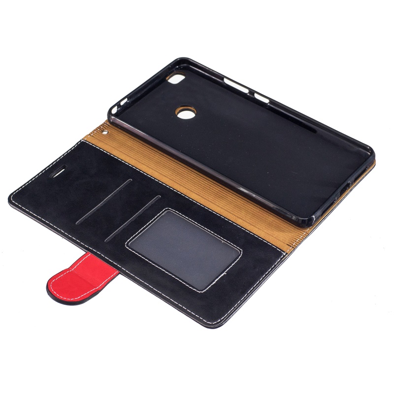 เคส Xiaomi Mi Max 2 Elegant Series #เคสแบบกระเป๋าสตางค์แบบหนังPU มีสายคล้องมือ