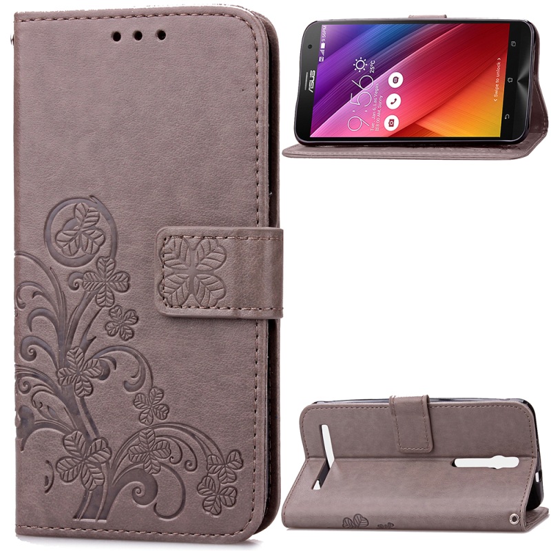 Case Asus Zenfone 2 Laser ZE550KL ZE551KL เคสหนังสไตล์กระเป๋าสตางค์ สีสันสวยงาม