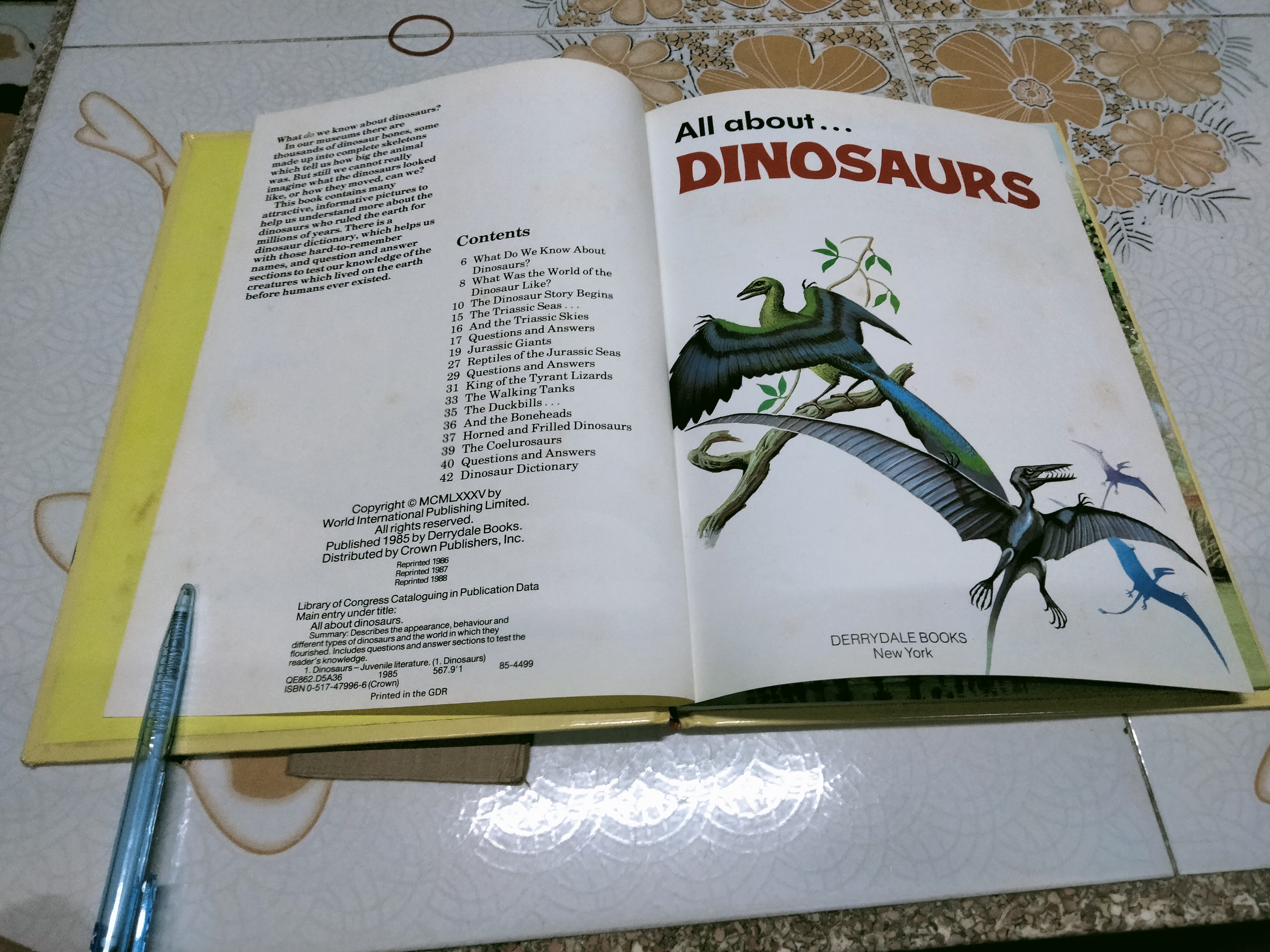 All about DINOSAURS - DERRYDALE BOOKS