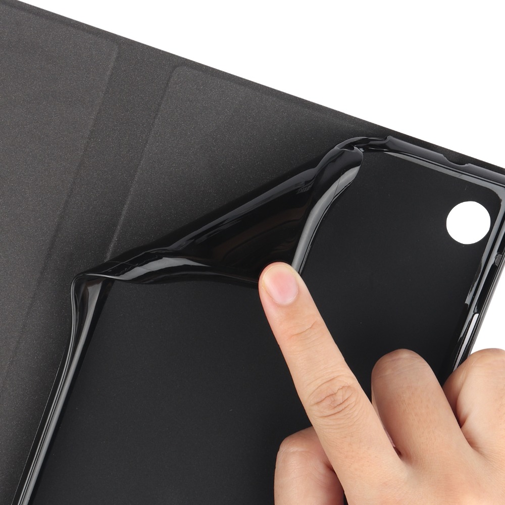 Case Huawei MatePad T8 8 นิ้ว #เคสฝาพับผิวเคลือบ Cloth Coated Leather Stand Flip