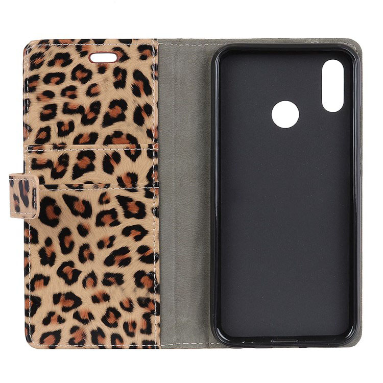 Case Huawei nova 3i #เคสฝาพับสไตล์กระเป๋าสตางค์ลายเสือดาว