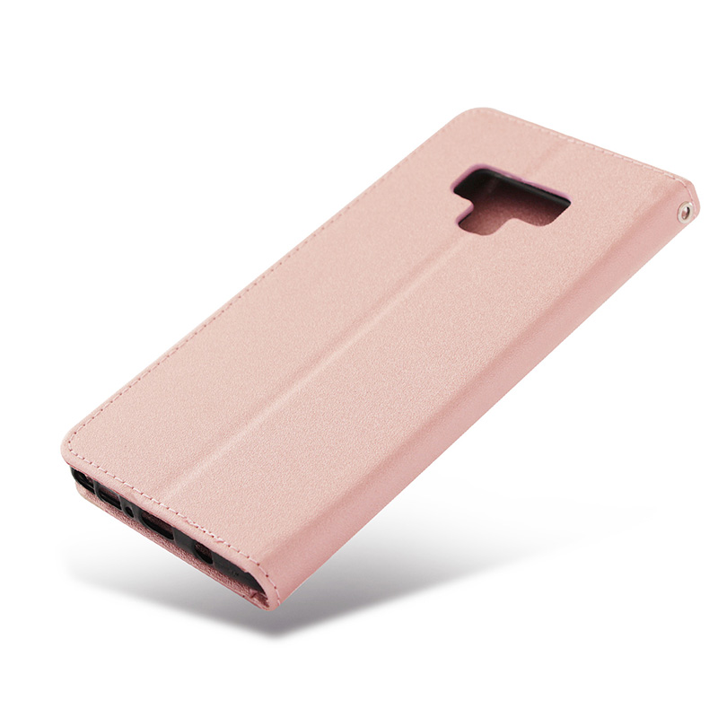 เคส Samsung Galaxy Note 9 #เคสฝาพับแบบกระเป๋าสตางค์สองสี Bi-color Splicing Leather Wallet