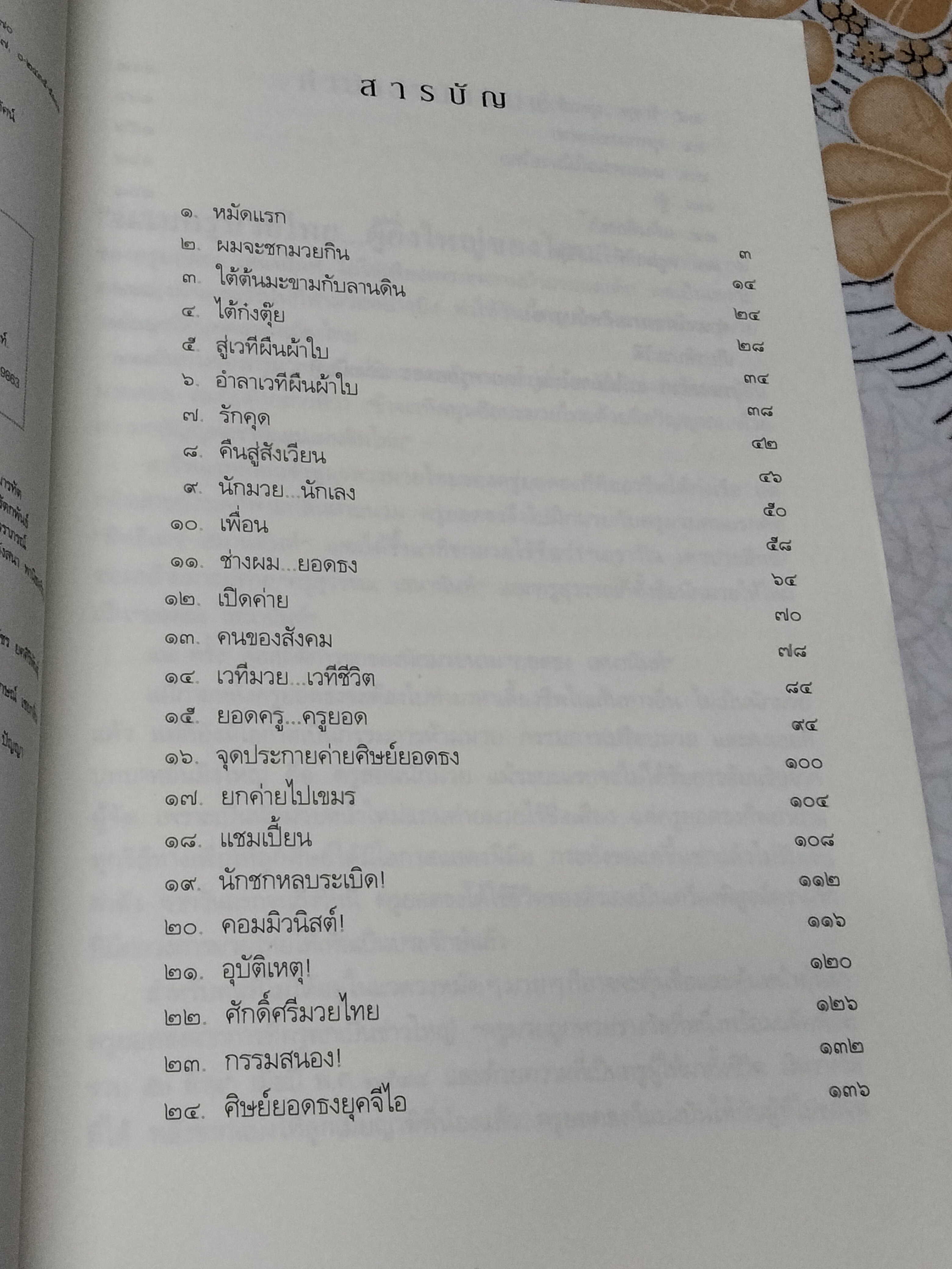 กำปั้นนอกสังเวียน - บรมครูมวยไทย ผู้ยิ่งใหญ่ของโลก : ยอดธง เสนานันท์ เรียบเรียงโดย ปลายนวม น.เขลางค์ **สินค้าหมด**