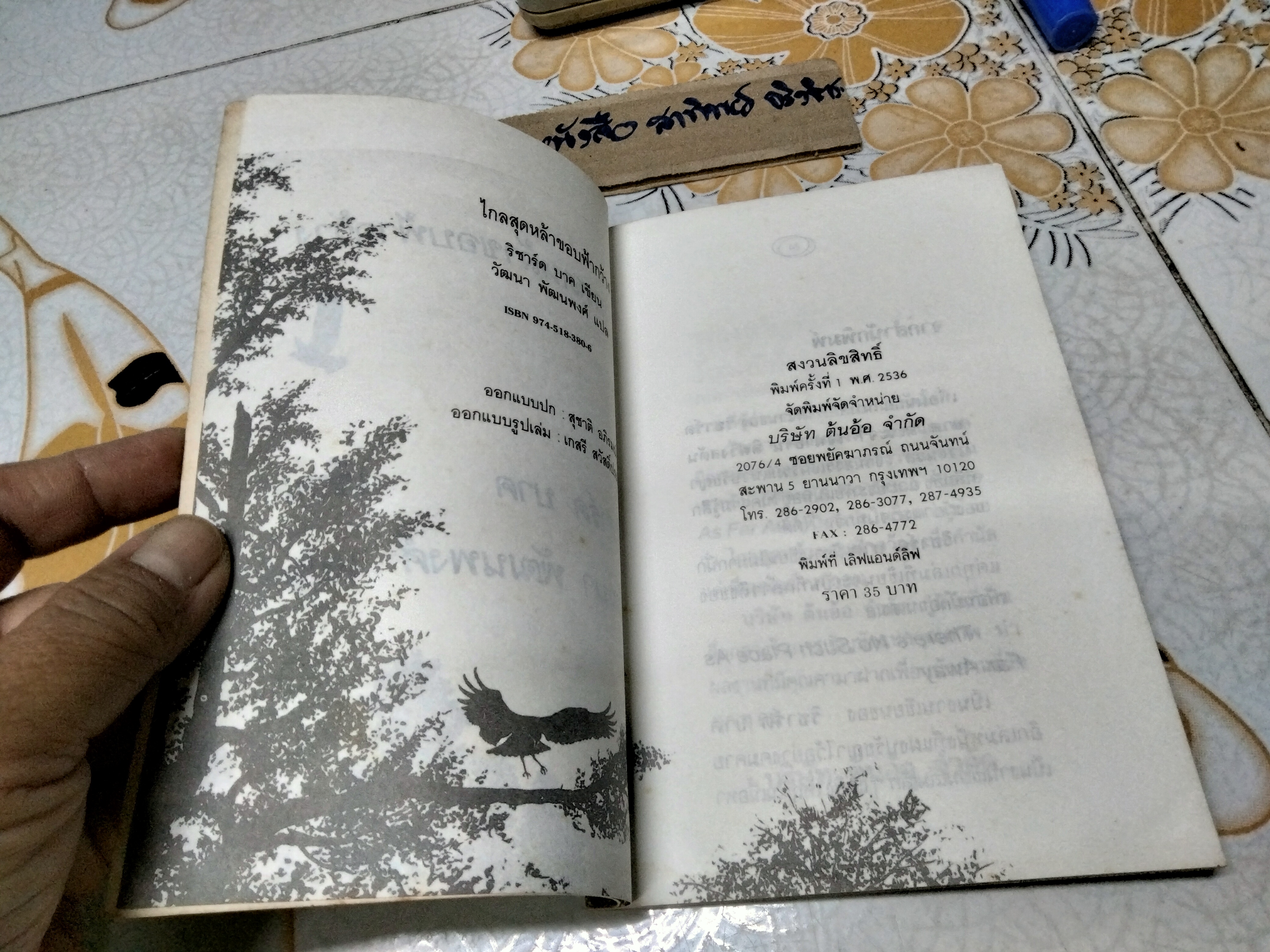 ไกลสุดหล้า ขอบฟ้ากว้าง จากเรื่อง There’s No Such Place as Far Away ของ ริชาร์ด บาค