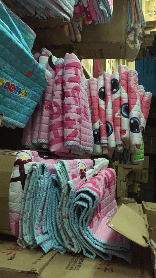 แผ่นรองคลานแบบผ้า ลายน่ารักมาก