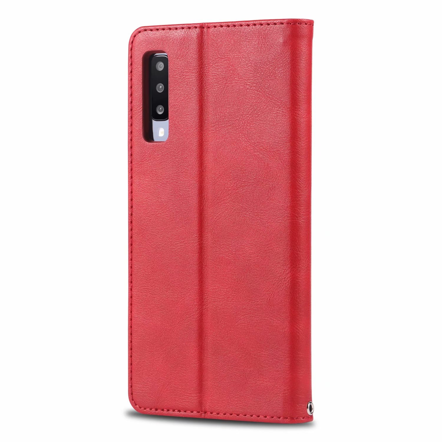 Case Samsung Galaxy A50 / A50s / A30s #เคสฝาพับ AZNS สไตล์ย้อนหนัง PU มีช่องเสียบการ์ด