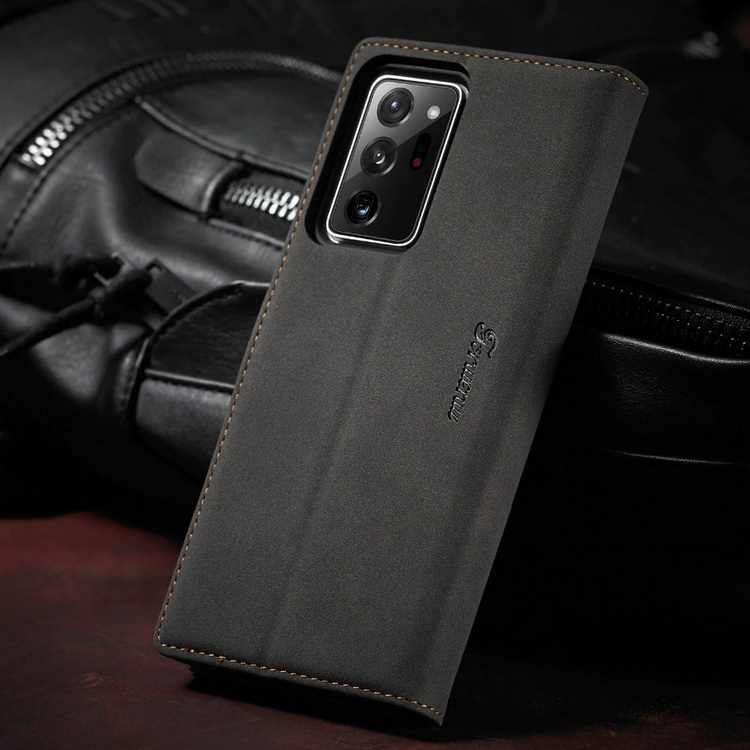 เคส Samsung Galaxy Note 20 Ultra / Note 20 Ultra 5G #เคสฝาพับหนัง PU แบบกระเป๋าสตางค์ FORWENW F1 Series Card Holder Slot Wallet Stand Protection Phone Cover