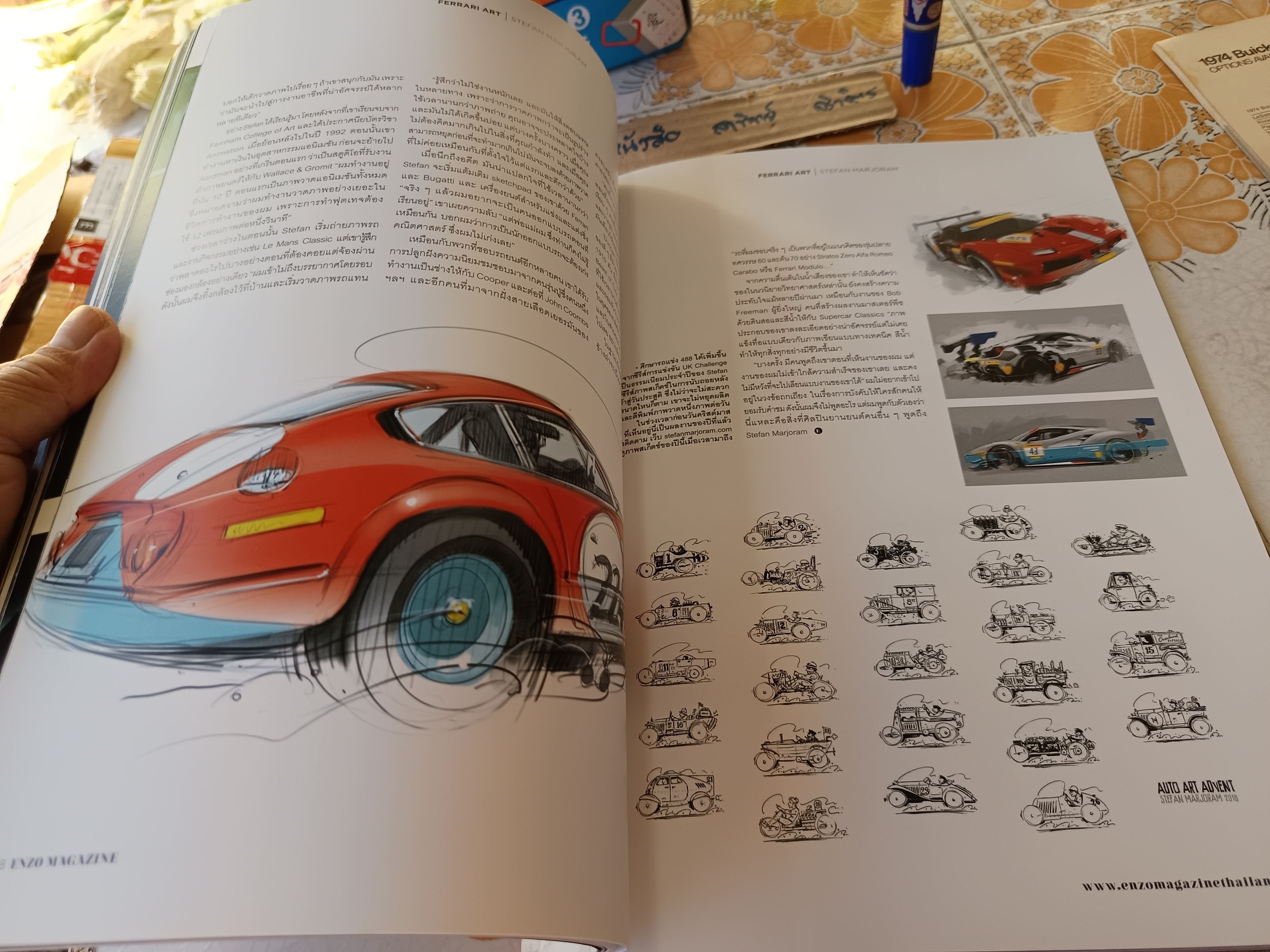 นิตยสาร ENZO MAGAZINE (Thai Edition) นิตยสาร exclusive ของคนรัก ferrari Enzo Magazine Thailand. Issue 10/2020