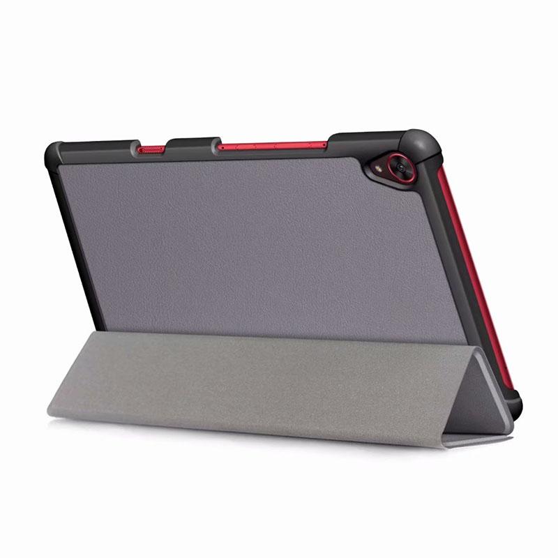 Case Huawei MediaPad M6 8.4 Turbo #เคสฝาพับ 3 พับพิมพ์ลาย Pattern Printing Tri-fold Stand PU Leather Smart Tablet