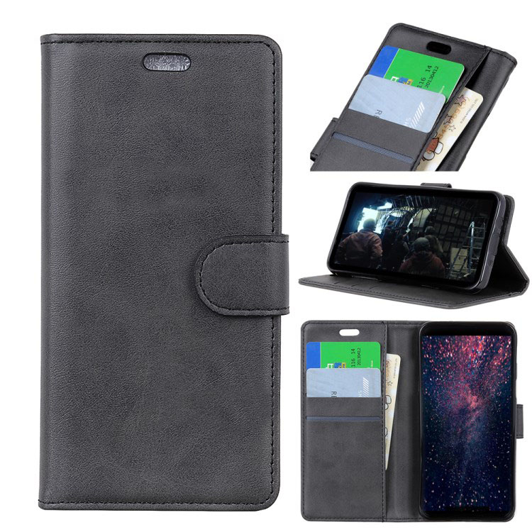 Case Xiaomi Mi Mix 3 #เคสฝาพับหนัง PU สไตล์กระเป๋าสตางค์ Matte PU Leather Wallet