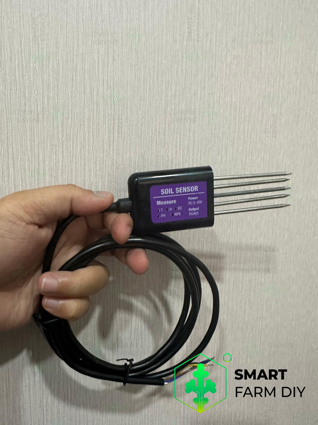 เซนเซอร์วัดความชื้นในดิน แบบ Soil Sensor 7 in 1