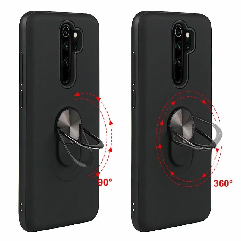 Case OPPO A9 (2020) #เคสแบบฝาหลัง PC + TPU Combo ที่ถอดแยกออกได้พร้อมแหวนสวมนิ้วเป็นขาตั้งได้