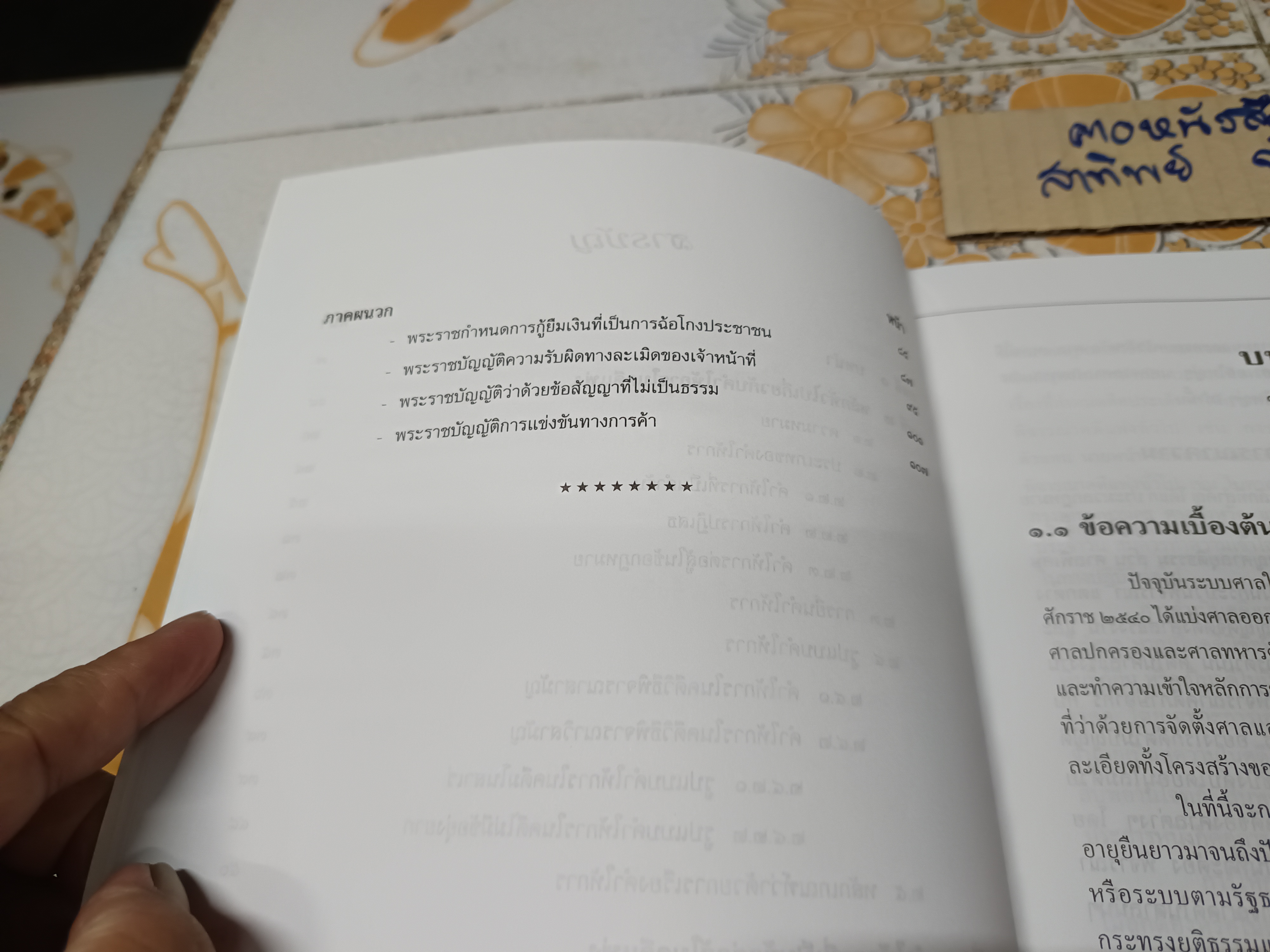ประเด็นคำให้การ ศิลป ข้อต่อสู้ในคดีแพ่ง โดย จรัส กาญจนขจิต พิมพ์ครั้งที่ 3/2546 **สินค้าหมด**