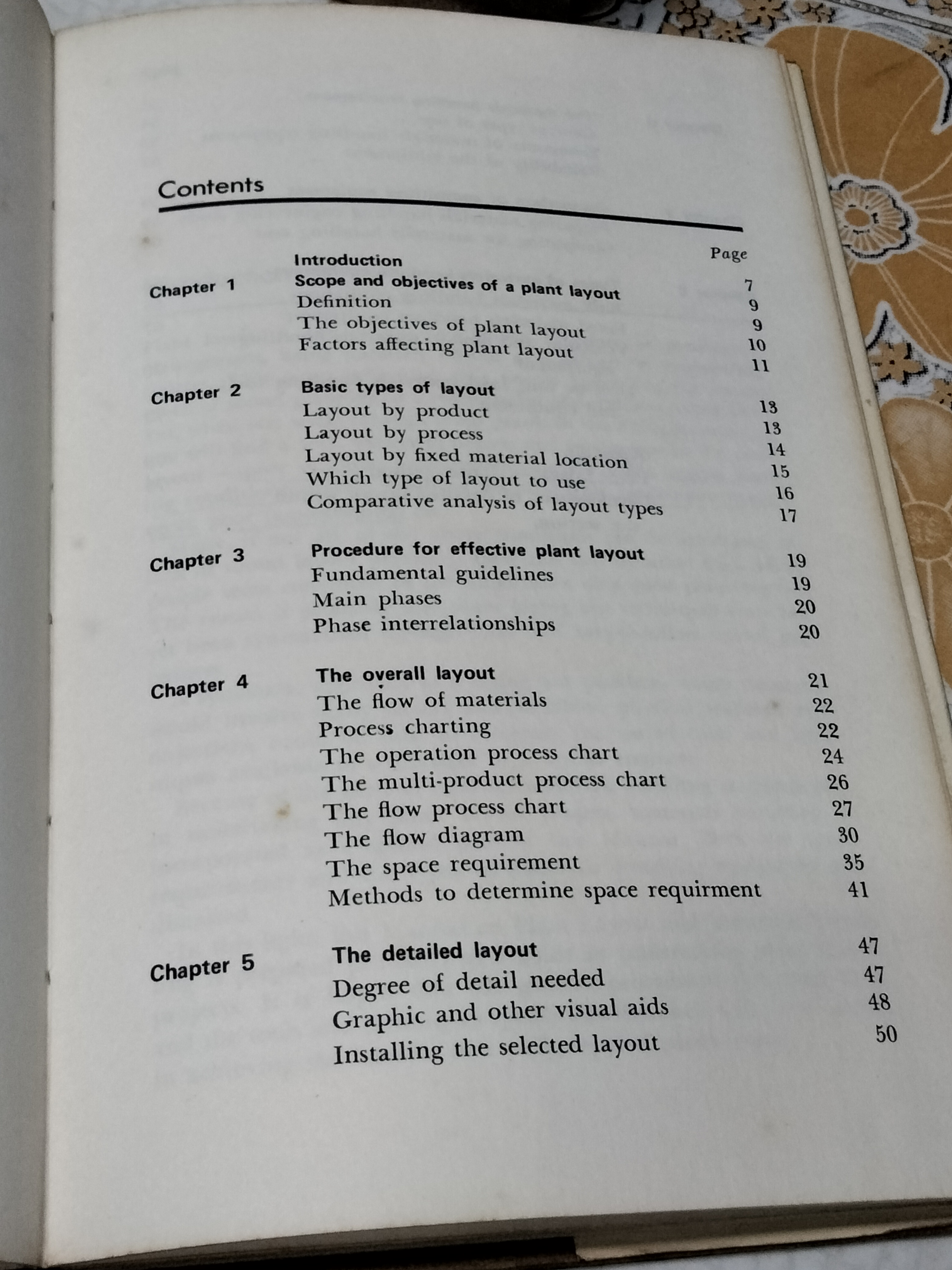 Manual on plant layout and material handling. Economy development foundation, Manila
