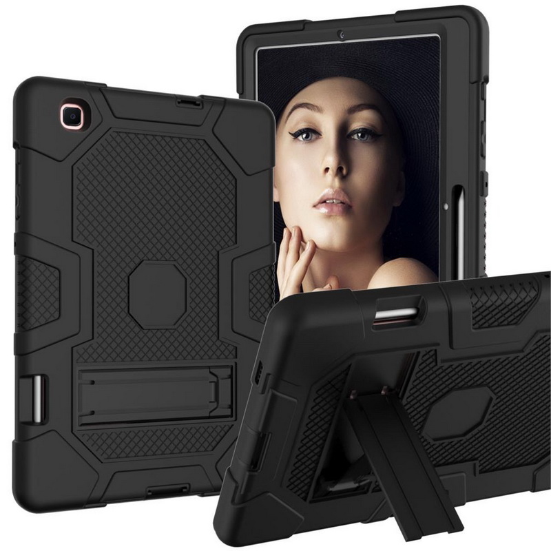 Case Samsung Galaxy Tab S6 Lite 10.4 SM-P610 SM-P615 SM-P617 #เคสฝาหลังกันกระแทก Full Protection Bracket S-pen Slot