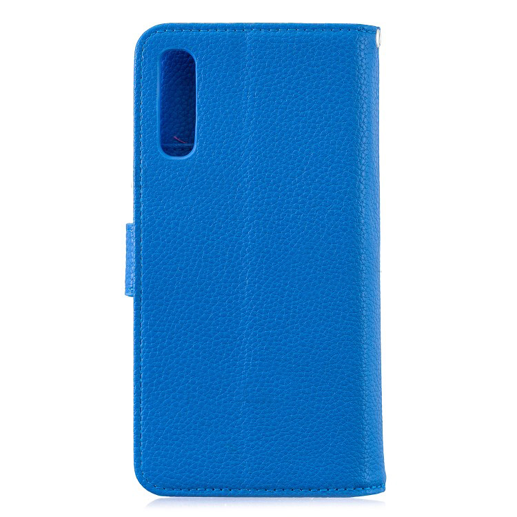 Case Samsung Galaxy A50 / A50s / A30s#เคสฝาพับแบบกระเป๋าสตางค์หนัง PU ผิวลิ้นจี่